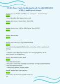 NC-BC &lpar;Nurse Coach Certification Board&rpar; Oct&period; 2023 UPDATED&NewLine;ACTUAL and Correct Answers