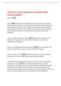 FTCE ESE k-12 Exam questions and answers latest&NewLine;update Graded A&plus;&NewLine;English -&NewLine;IDEA -Individuals with Disabilities Act&period; Requires states to provide free&comma;&NewLine;appropriate public education for all students with disabilities who participate in&NewLine;special education&period;