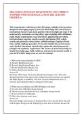 SIDA BADGE SFO EXAM  200 QUESTIONS AND CORRECT &NewLine;ANSWERS WITH RATIONALE LATEST 2026 ALREADY &NewLine;GRADED A&plus; 