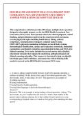 HESI HEALTH ASSESSMENT REAL EXAM 2026&sol;2027 NEXT GENERATION &lpar;NGN&rpar; 200 QUESTIONS AND CORRECT ANSWER WITH RATIONALE MOST TESTED EXAM 
