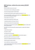 EMT Final Exam  verified with correct answers 2026&sol;2027 &NewLine;version 