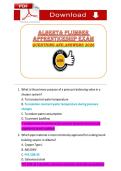 Alberta Plumber&comma; Plumbing Exam&comma; Apprenticeship Exam&comma; Practice Questions&comma; Exam Answers&comma; Plumbing Code&comma; Trade Certification&comma; Plumbing Safety