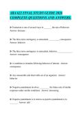 ABA 622 FINAL STUDY GUIDE 2026&NewLine;COMPLETE QUESTIONS AND ANSWERS&period;&NewLine;