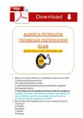 Petroleum Technician&comma; Alberta Petroleum&comma; Certification Exam&comma; Practice Questions&comma; Exam Answers&comma; Production Equipment&comma; Natural Gas&comma; Trade Certification