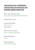 ABFAS BOARD EXAM COMPREHENSIVE&NewLine;QUESTION BANK WITH RATIONALES AND&NewLine;PODIATRIC SURGERY REVIEW 2026&NewLine;
