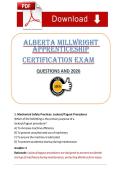 Millwright Apprenticeship&comma; Alberta Millwright&comma; Certification Exam&comma; Practice Questions&comma; Exam Answers&comma; Industrial Maintenance&comma; Trade Certification&comma; Mechanical Safety