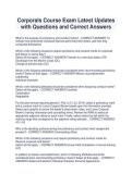 Corporals Course Exam Latest Updates &ndash; Complete Practice Questions and Correct Answers for Promotion Exam Preparation
