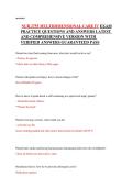 NUR 2755 Multidimensional Care IV&lpar;MDC IV&rpar; Rasmussen College Exam Practice Questions with Answers
