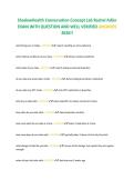 ShadowHealth Conversation Concept Lab Rachel Adler&NewLine;EXAM WITH QUESTION AND WELL VERIFIED ANSWERS&NewLine;2026&excl;&excl;