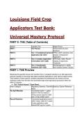 Louisiana Field Crop Applicators Test Bank &lpar;2026&sol;2027&rpar;&colon; S-Tier Universal Mastery Protocol & Study Guide