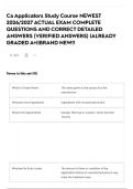 Ca Applicators Study Course NEWEST 2026&sol;2027 ACTUAL EXAM COMPLETE QUESTIONS AND CORRECT DETAILED ANSWERS &lpar;VERIFIED ANSWERS&rpar; &vert;ALREADY GRADED A&plus;&vert;&vert;BRAND NEW&excl;&excl;