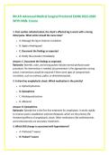 RN ATI Advanced Medical Surgical Proctored EXAM 2023-2024 &NewLine;WITH NGN&period; Course