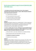 RN ATI Advanced Medical Surgical Proctored EXAM 2023-2024 &NewLine;WITH NGN&period; Course 