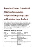 2026&sol;2027 S-Tier Pennsylvania Director Credential &lpar;PADC&rpar; & 55 Pa&period; Code Master Test Bank