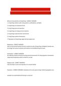 Biology 101 First Exam chapters 1-3 questions with correct answers 2026