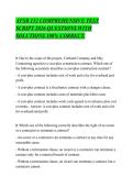 AFSB 152 COMPREHENSIVE TEST&NewLine;SCRIPT 2026 QUESTIONS WITH&NewLine;SOLUTIONS 100&percnt; CORRECT&period;