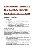 2026&sol;2027 Maryland Land Surveying Boundary Law Exam&colon; The Elite Universal Test Bank &lpar;25&plus; Premium Questions & Jurisprudence Guide&rpar;