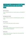 BONTRAGER COMPREHENSIVE TEST BANK&NewLine;VERIFIED QUESTIONS AND SOLUTIONS&NewLine;PACK