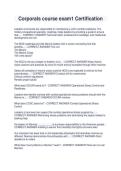 Corporals Course Exam 1 Certification &ndash; Complete Study Guide with Practice Questions and Answers