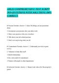 AHLEI COMPREHENSIVE TEST SCRIPT&NewLine;2026 QUESTIONS WITH SOLUTIONS 100&percnt;&NewLine;CORRECT&period;&NewLine;