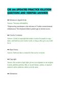 CSE 205 UPDATED PRACTICE SOLUTION&NewLine;QUESTIONS AND VERIFIED ANSWERS