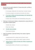 National Counselor Examination Study Guide Exam Review &vert; &NewLine;Graded A&plus;