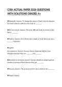 CSIA ACTUAL PAPER 2026 QUESTIONS&NewLine;WITH SOLUTIONS GRADED A&plus;