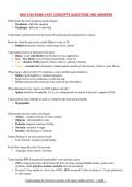 NSG 3160 EXAM 4 KEY CONCEPTS QUESTIONS AND ANSWERS &vert; FULLY SOLVED
