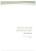 Geslaagd&excl; Samenvatting Recht van de Europese Unie 