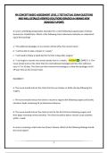 RN CONCEPT BASED ASSESSMENT LEVEL 2 TEST&vert;ACTUAL EXAM QUESTIONS AND WELL DETAILED VERIFIED SOLUTIONS&vert;GRADED A&plus;&vert;BRAND NEW 2026&sol;2027 UPDATE