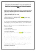 RN CONCEPT BASED ASSESSMENT LEVEL 2 &vert;ACTUAL EXAM QUESTIONS AND WELL DETAILED VERIFIED SOLUTIONS&vert;GRADED A&plus;&vert;BRAND NEW 2026&sol;2027 UPDATE