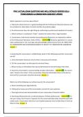 PFAC &vert;ACTUAL EXAM QUESTIONS AND WELL DETAILED VERIFIED SOLUTIONS&vert;GRADED A&plus;&vert;BRAND NEW 2026&sol;2027 UPDATE