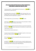 CTFA &vert;ACTUAL EXAM QUESTIONS AND WELL DETAILED VERIFIED SOLUTIONS&vert;GRADED A&plus;&vert;BRAND NEW 2026&sol;2027 UPDATE