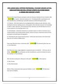 CPFA LICENSE EXAM BUNDLE-CERTIFIED PROFESSIONAL FIDUCIARY ADVISOR &vert;ACTUAL EXAM QUESTIONS AND WELL DETAILED VERIFIED SOLUTIONS&vert;GRADED A&plus;&vert;BRAND NEW 2026&sol;2027 UPDATE