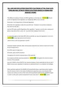 QAL LAWS AND REGULATIONS EXAM PREP BUNDLE&vert;ACTUAL EXAM QUESTIONS AND WELL DETAILED VERIFIED SOLUTIONS&vert;GRADED A&plus;&vert;BRAND NEW 2026&sol;2027 UPDATE