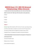 NSG530 Exam 4 V1&ndash;V3 &vert; Advanced Pathophysiology &vert; Wilkes University &vert; Q&A with Rationale &lpar;NSG 530 Exam 4&rpar;