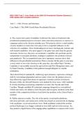 WGU C963 Task 2&colon; Case Study on the 2040 US Presidential Election Dynamics &vert; 2026 Update with complete solutions&period;
