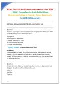 NR302 &sol; NR 302&colon; NURSING SKILL &ndash; HEAD-TO-CHEST ASSESSMENT Latest 2025 &sol; 2026 &vert; Comprehensive Expert Strategies&comma; Key Quiz Review & Practice Questions Chamberlain College of Nursing &ndash; Guaranteed Success