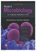 Comprehensive Study Guide for Nester&rsquo;s Microbiology&colon; A Human Perspective 10th Edition by Denise G&period; Anderson & Sarah Salm &vert; Complete Textbook Companion &vert; All Chapters