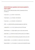 CCNA 1 v7 Modules 11 &ndash; 13 IP Addressing Exam questions and answers graded A&plus; latest update What is the prefix length notation for the subnet mask 255&period;255&period;255&period;224&quest; &sol;27 How many valid host addresses are available on an IPv4 subnet that is configured wi