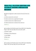 CESGA FULL SOLUTION QUESTIONS AND&NewLine;ACCURATE ANSWERS PREPARATION&NewLine;RESOURCE