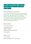 CESGA UPDATED ACTUAL QUESTIONS&NewLine;AND CORRECT ANSWERS COMPLETE&NewLine;STUDY GUIDE