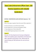 Complete Exam Bundle For Texas Code Enforcement Certification &vert; Questions & Answers Plus Rationales 2026&sol;27 Updates