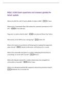 MSLC UCMJ Exam questions and answers graded A&plus;&NewLine;latest update&NewLine;What is the RCP for a SCF &lpar;P&rpar; with a BASD of 1 March 1994&quest; -25 Years&NewLine;When must a Commander flag a SM to deny him automatic promotion to PV2-&NewLine;SPC&quest; -NLT the 20th day&NewLine;Flag code J is used to id
