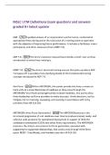 MSLC UTM Definitions Exam questions and answers&NewLine;graded A&plus; latest update&NewLine;AAR -A guided analysis of an organization's performance&comma; conducted at&NewLine;appropriate times during and at the conclusion of a training event or operation&NewLine;with the objective of 