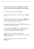 MSLC WEEK1 &lpar;ABCP&comma; AFTB&comma; SPONSORSHIP&comma; NCOPD&rpar;&NewLine;Exam questions and answers graded A&plus; latest update&NewLine;There are how many goals in the AT and LDS&quest; -10&NewLine;What AR describes the components of a unit AT and LDS program&quest; -AR&NewLine;350-1&NewLine;What do short-term goals in the LT