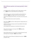 MSLC-RIP Exam questions and answers graded A&plus; latest&NewLine;update&NewLine;A commander conducts a relief in place as part of a larger operation&comma; primarily&NewLine;to&period;&period;&period;&period; -maintain the combat effectiveness of committed units&period;&NewLine;What would be a scenario in which the commander w