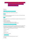 NR 511 Final Exam Study Guide 2026&sol;2027 &vert; Practice Questions with Detailed Answer Rationales &vert; Comprehensive Family Nurse Practitioner Exam Preparation