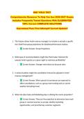 ONE YIELD TEST &NewLine;Comprehensive Resource To Help You Ace 2026-2027 Exams &NewLine;Includes Frequently Tested Questions With ELABORATED &NewLine;100&percnt; Correct COMPLETE SOLUTIONS &NewLine;Guaranteed Pass First Attempt&excl;&excl; Current Update&excl;&excl;
