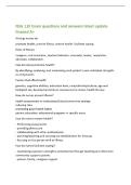 NSG 110 Exam questions and answers latest update&NewLine;Graded A&plus;&NewLine;4 things nurses do&NewLine;promote health&comma; prevent illness&comma; restore health&comma; facilitate coping&NewLine;Roles of Nurses&NewLine;caregiver&comma; communicator&comma; teacher&sol;educator&comma; counselor&comma; leader&comma; researcher&comma;&NewLine;advocate&comma; coll
